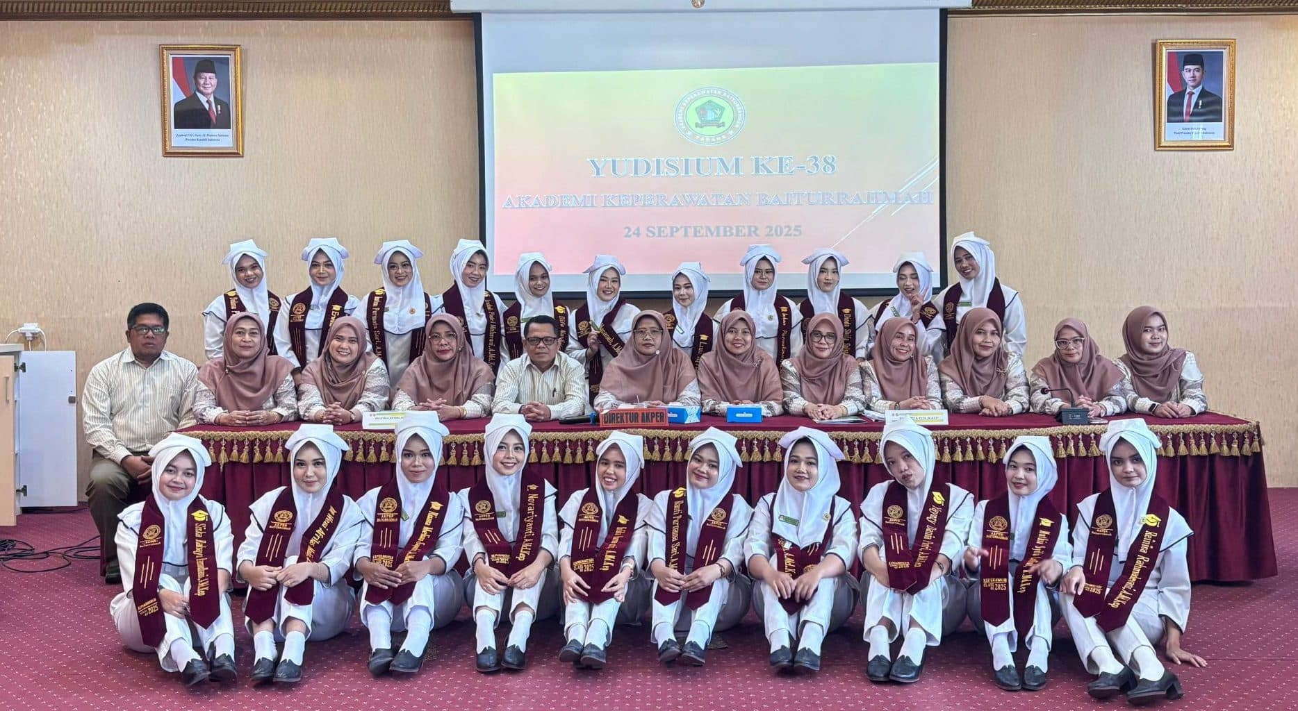 Yudisium Mahasiswa AKPER Baiturrahmah Angkatan 2022