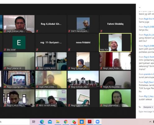 Workshop Relokasi Penempatan Peserta Ujian Kompetensi DIII Keperawatan Periode Agustus 2020